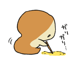 Mochi Fuwa Pan Kun sticker #7962515