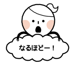 Boy and girl and penguin. sticker #7962562