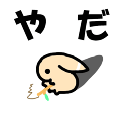 Fake rabbit? sticker #7962587