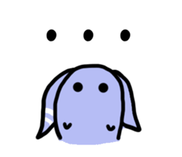 Fake rabbit? sticker #7962598