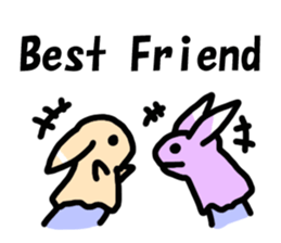 Fake rabbit? sticker #7962601