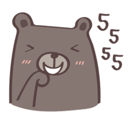 Plump Be-bear 2 sticker #7963021