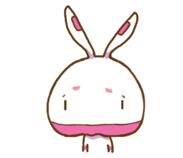 ninja rabbit sticker #7963735