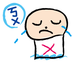 Kids painted sticker #7963874