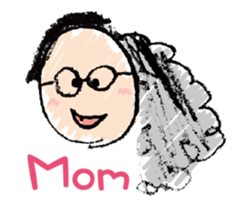 Kids painted sticker #7963885