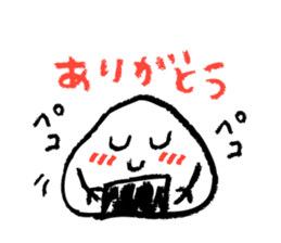 Oni-giri sticker #7964126