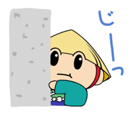 Kusatsu City's official mascot"Tabimaru" sticker #7964652