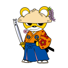 Sennan mascot Sennan Kumajiro