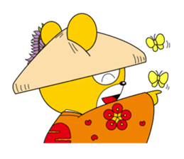 Sennan mascot Sennan Kumajiro sticker #7964779