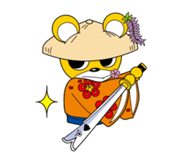 Sennan mascot Sennan Kumajiro sticker #7964783