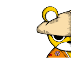 Sennan mascot Sennan Kumajiro sticker #7964787