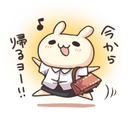 Shiro the rabbit Part2 sticker #7964847