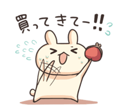 Shiro the rabbit Part2 sticker #7964851