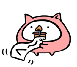 Hanatare-cat sticker #7965035