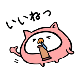 Hanatare-cat sticker #7965039