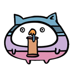 Hanatare-cat sticker #7965042