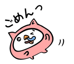 Hanatare-cat sticker #7965051