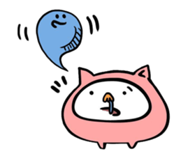 Hanatare-cat sticker #7965064