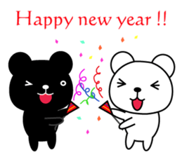 Bear&hamster3 the annual event version sticker #7965170