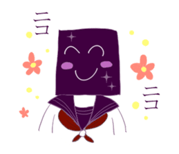 Sailor suit girl sticker #7965848