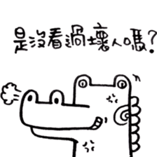 Black and White Bear 5 sticker #7965942