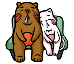 Caramel & cappuccino-emotion sticker #7965963