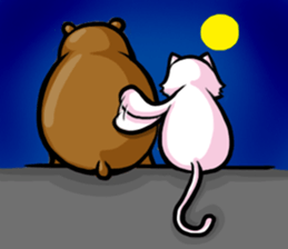 Caramel & cappuccino-emotion sticker #7965964