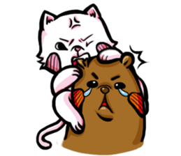 Caramel & cappuccino-emotion sticker #7965968