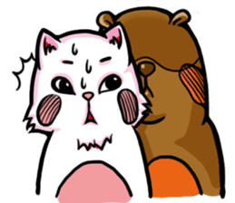 Caramel & cappuccino-emotion sticker #7965976