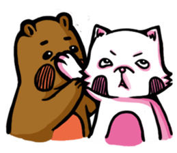 Caramel & cappuccino-emotion sticker #7965977