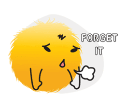 Furball Have a Feeling to Confess! sticker #7966615