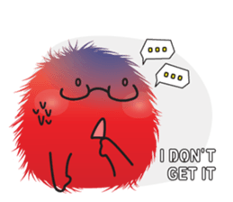 Furball Have a Feeling to Confess! sticker #7966626