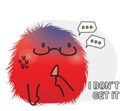 Furball Have a Feeling to Confess! sticker #7966626