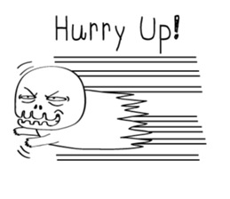 Antenna Head ,1 Horn Monster & Ghost kun sticker #7966922