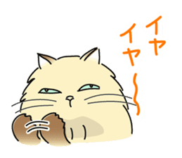 Cheeky Persian Cat Vol.2 sticker #7967081