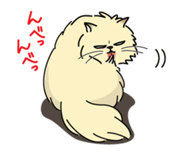 Cheeky Persian Cat Vol.2 sticker #7967093