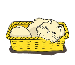 Cheeky Persian Cat Vol.2 sticker #7967094