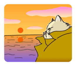 Cheeky Persian Cat Vol.2 sticker #7967099