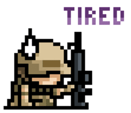 Pixcel Characters Status Effect vol.01 sticker #7967350