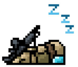 Pixcel Characters Status Effect vol.01 sticker #7967353