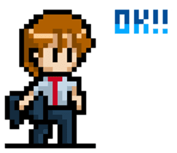 Pixcel Characters Status Effect vol.02 sticker #7967468