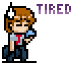 Pixcel Characters Status Effect vol.02 sticker #7967470