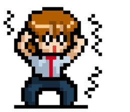 Pixcel Characters Status Effect vol.02 sticker #7967476