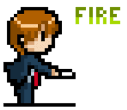 Pixcel Characters Status Effect vol.02 sticker #7967481