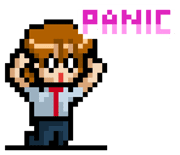 Pixcel Characters Status Effect vol.02 sticker #7967483