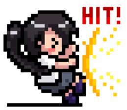 Pixcel Characters Status Effect vol.02 sticker #7967489