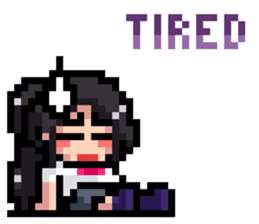 Pixcel Characters Status Effect vol.02 sticker #7967490