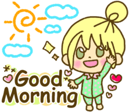 Drawing girls sticker 1 sticker #7968188