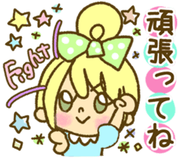 Drawing girls sticker 1 sticker #7968192