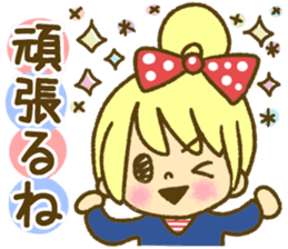 Drawing girls sticker 1 sticker #7968193